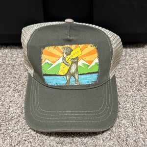 California Bear adjustable Trucker Hat